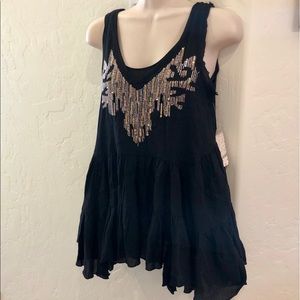 NWT Free People sequence top